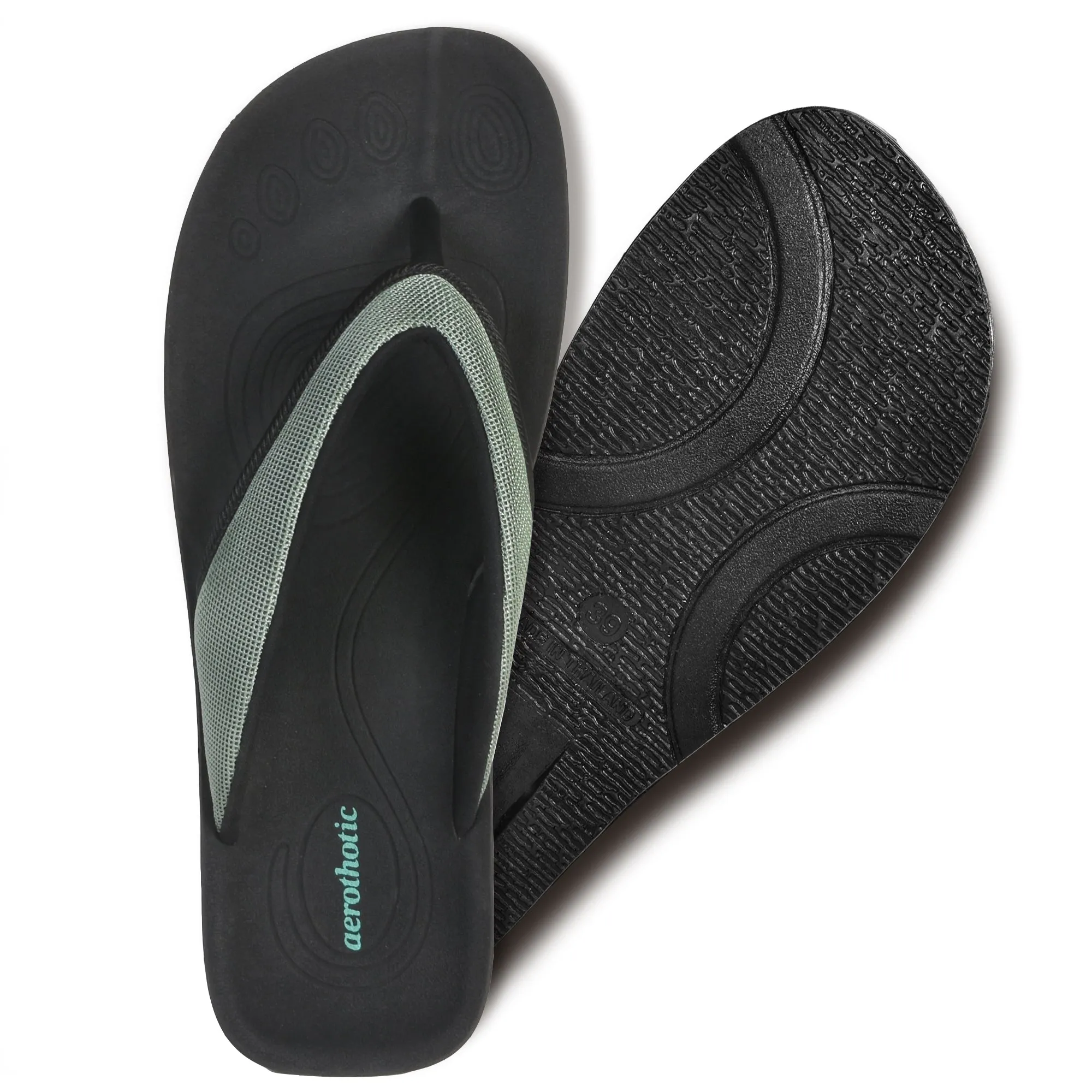 Aerothotic - Women's Strait Orthotic Thong Sandals