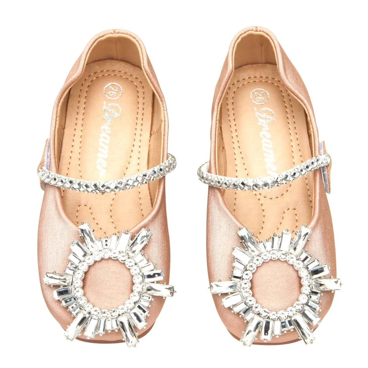 ALAIA ROUND CRYSTAL SHOES