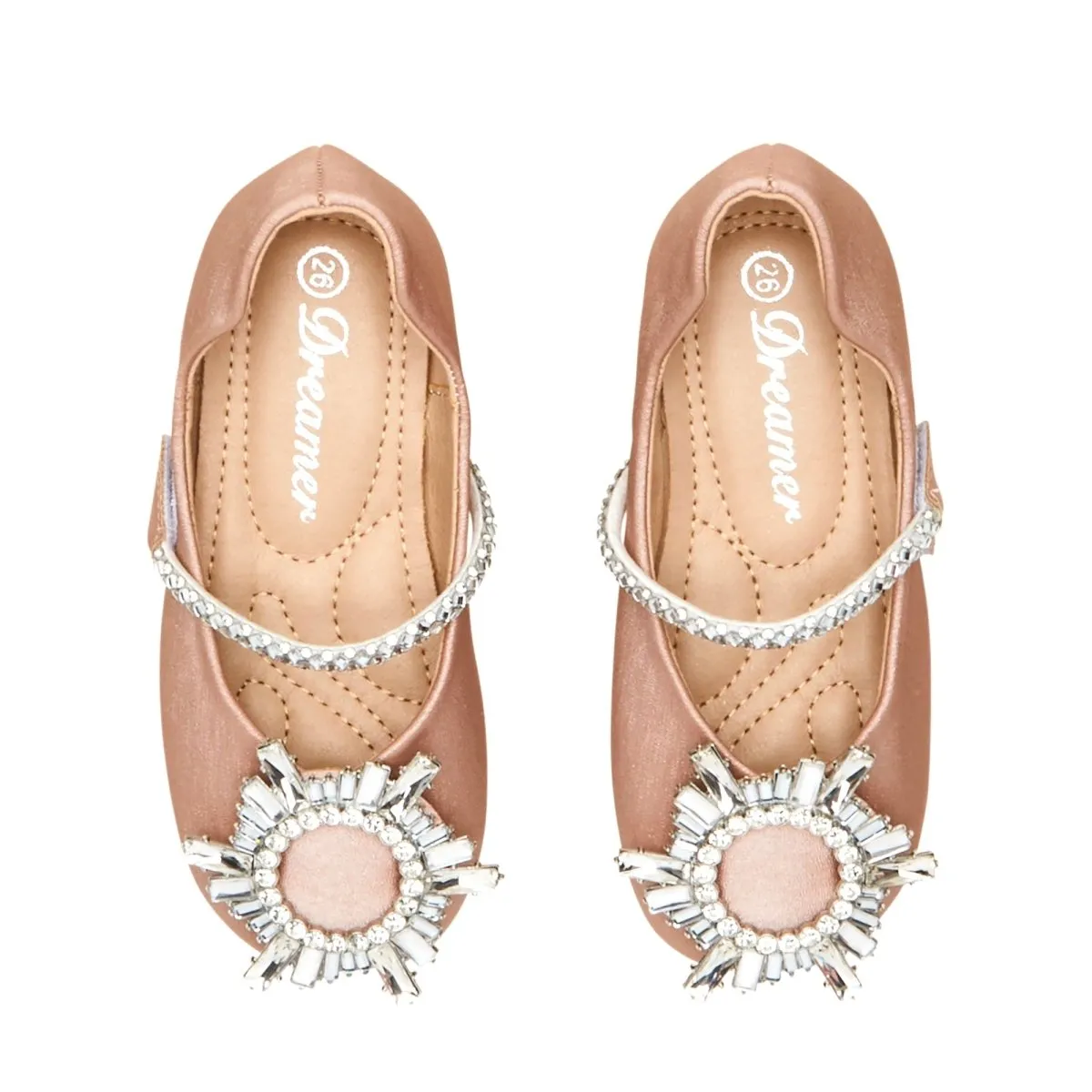 ALAIA ROUND CRYSTAL SHOES