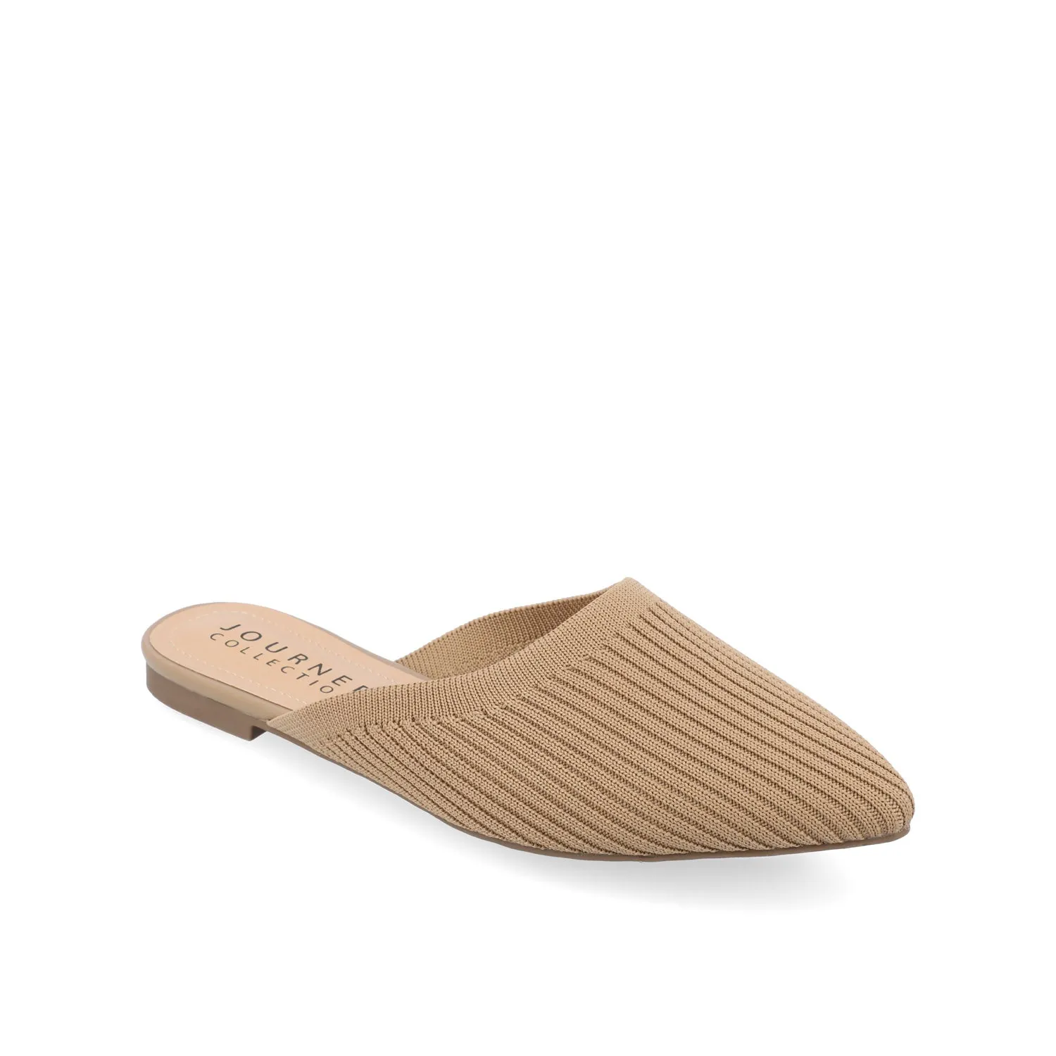 ANIEE BASIC KNIT FABRIC FLATS IN WIDE