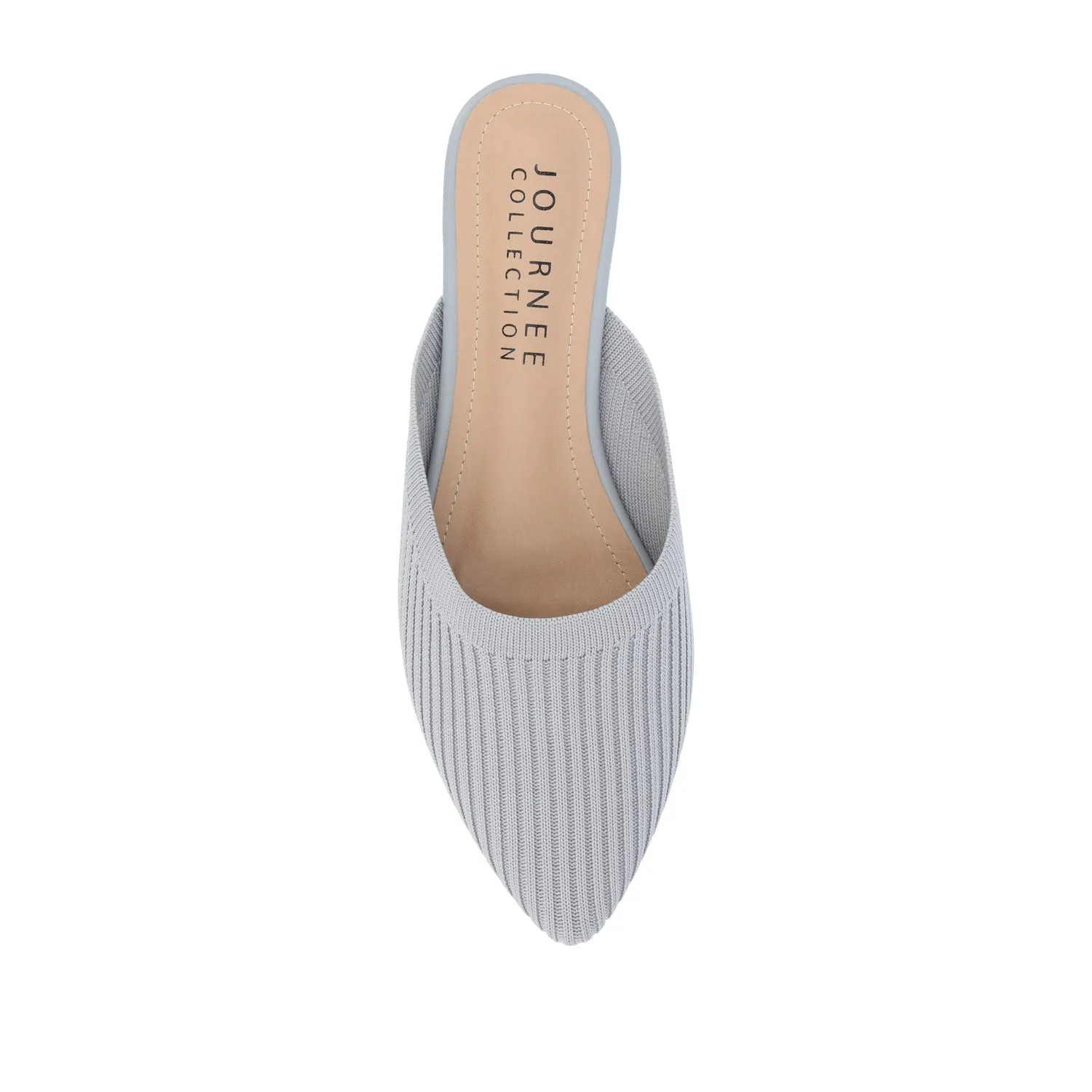 ANIEE BASIC KNIT FABRIC FLATS IN WIDE