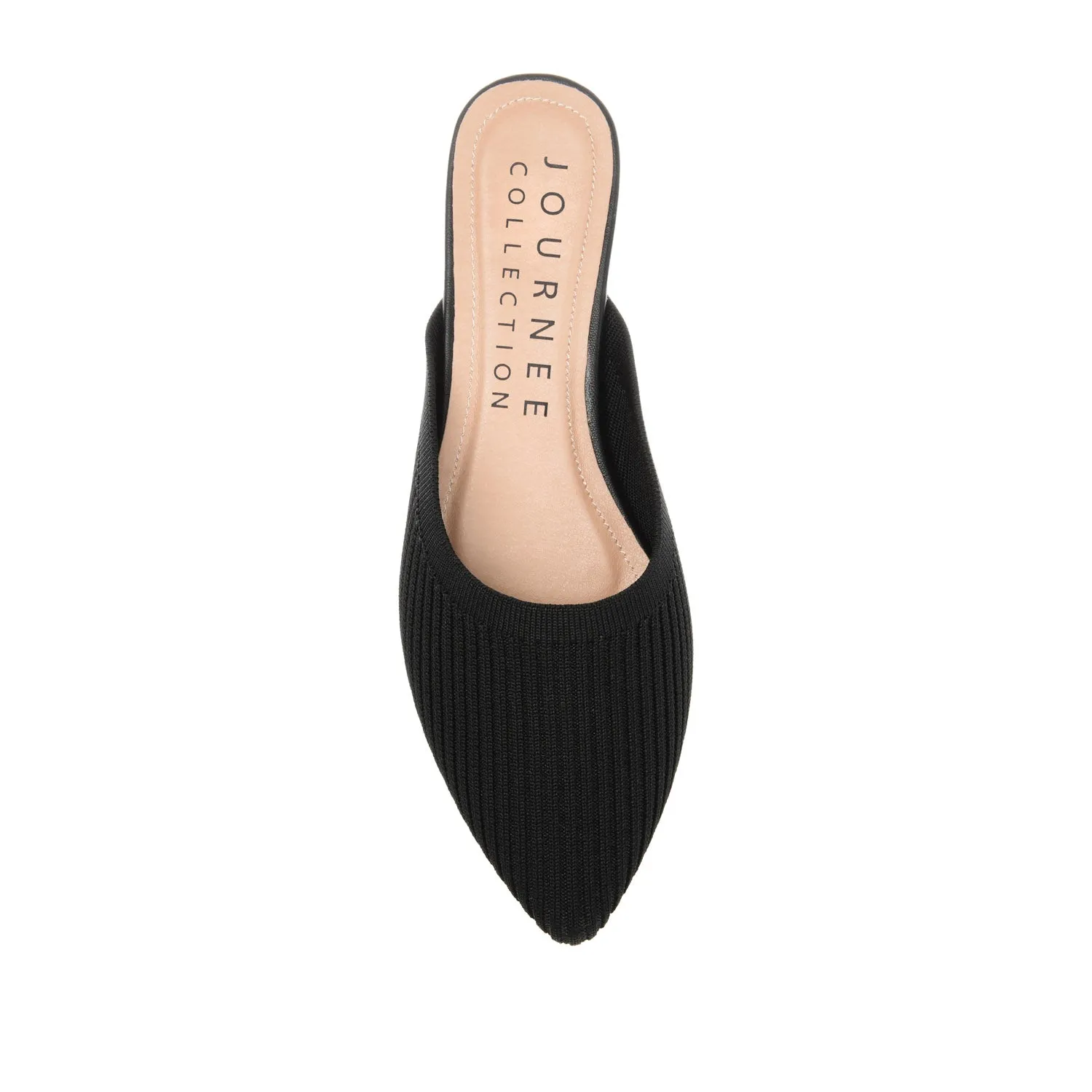 ANIEE BASIC KNIT FABRIC FLATS IN WIDE