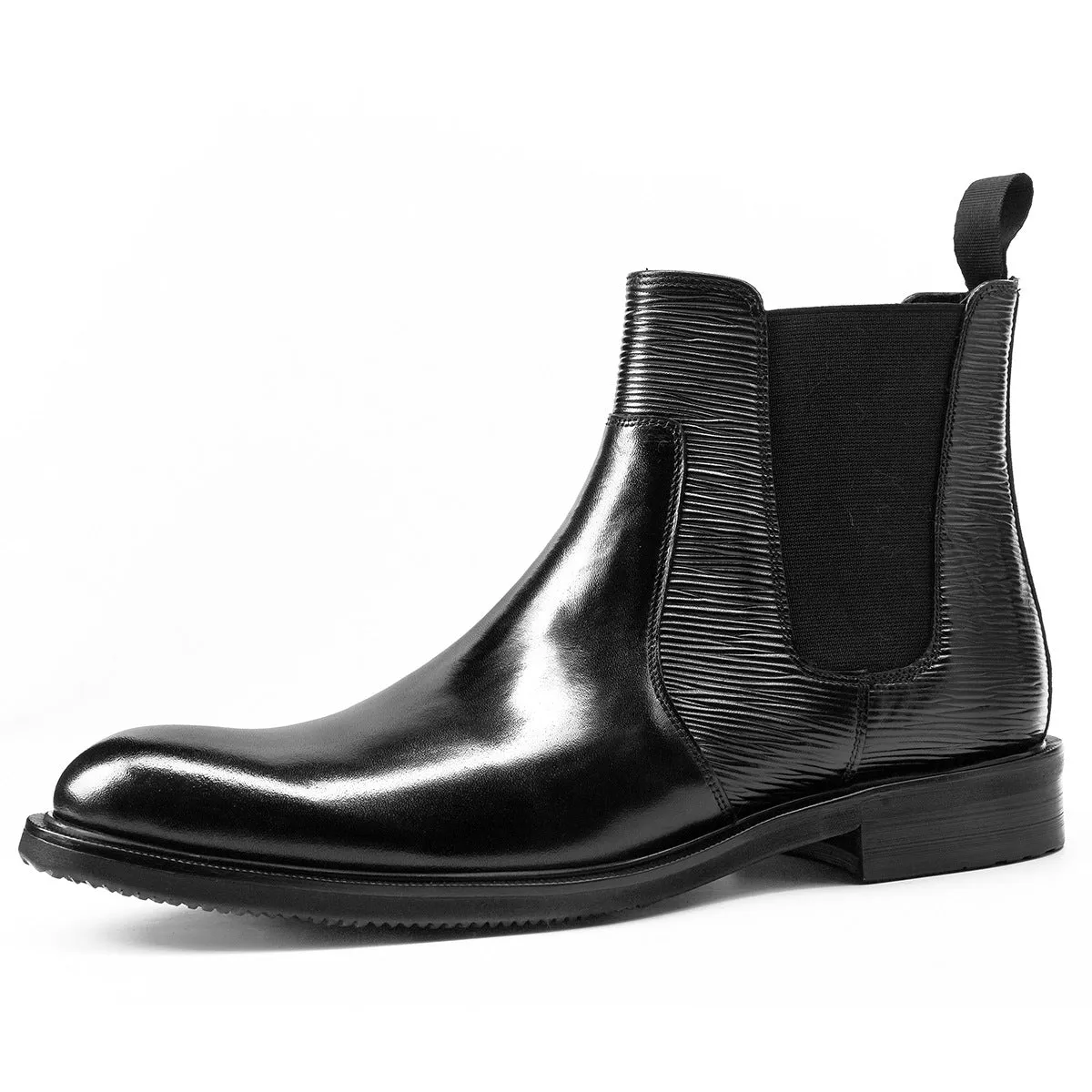 Atmosphere And Delicate Leather Boots Men