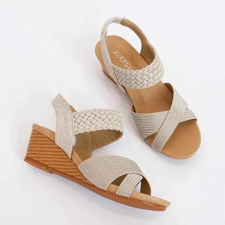 B311 Women's Casual Shoes - Comfortable Wedges Sandals