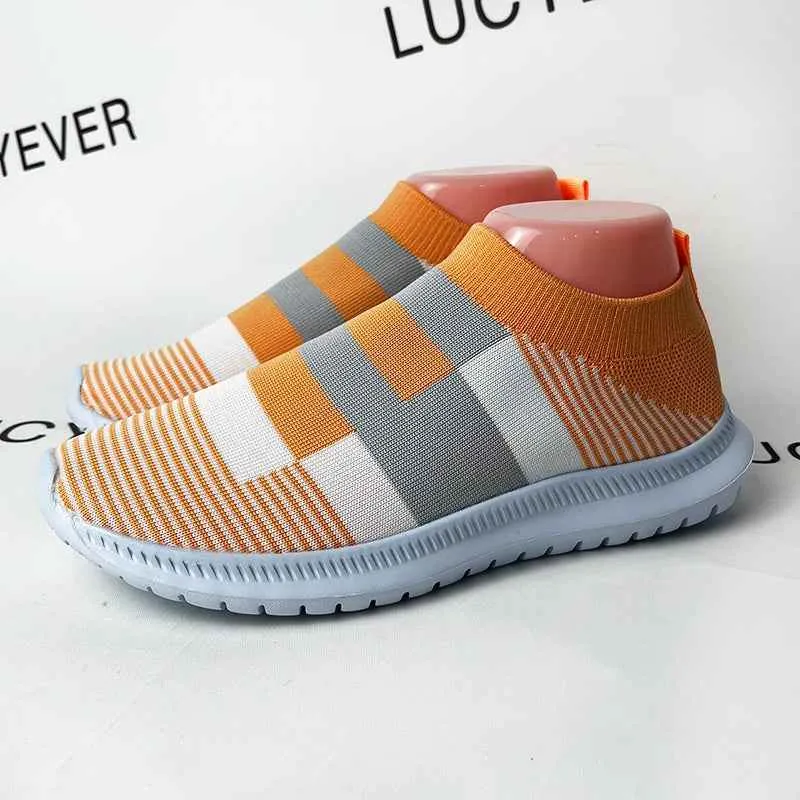 Breathable Flats Sneakers Women's Casual Shoes #1950