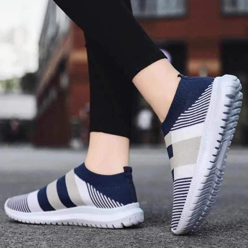 Breathable Flats Sneakers Women's Casual Shoes #1950