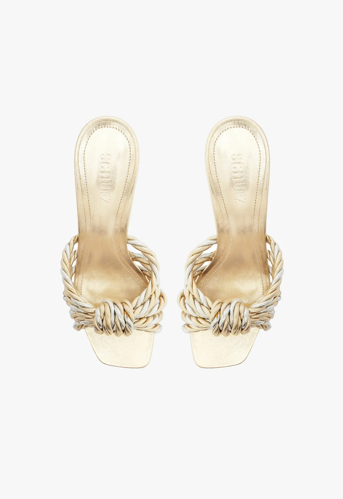 Capri Metallic Sandal