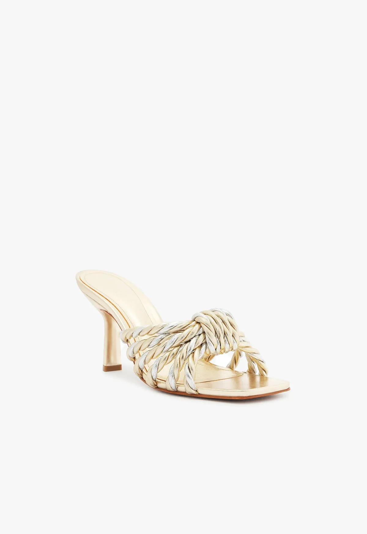 Capri Metallic Sandal