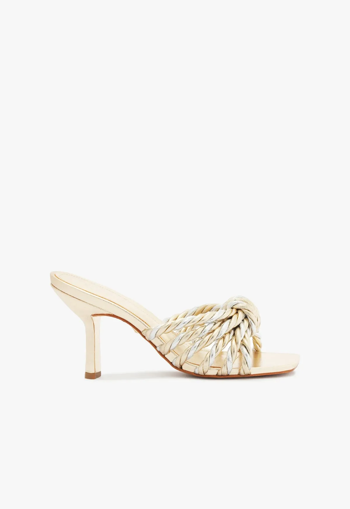 Capri Metallic Sandal