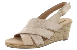 Clarks Lafley Krissy Ankle Strap Wedge Sandals Women's