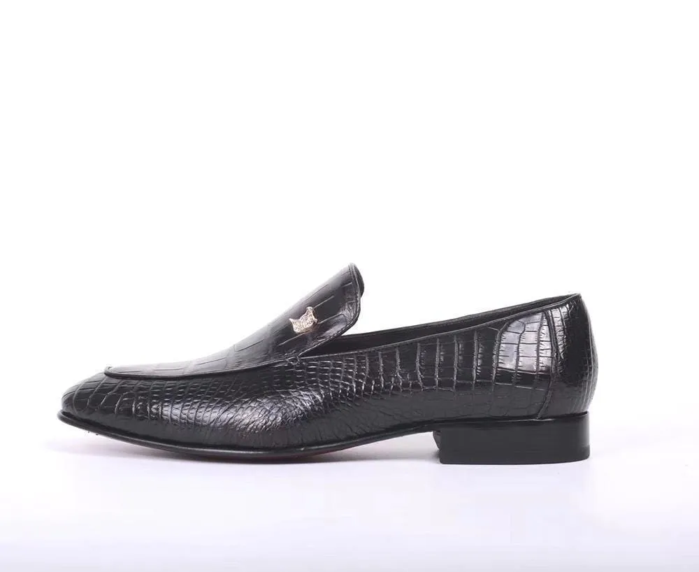 Crocodile Shoes Crocodile Belly Leather Man Handmade Mens Loafers Casual Loafers Shoes