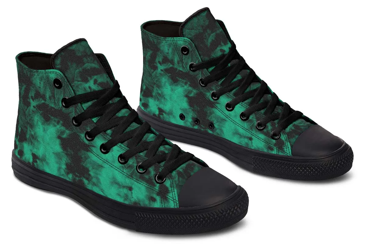 Dark Green Tie Dye