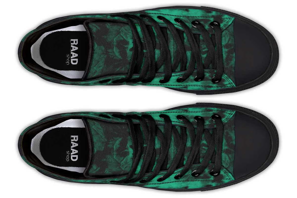 Dark Green Tie Dye