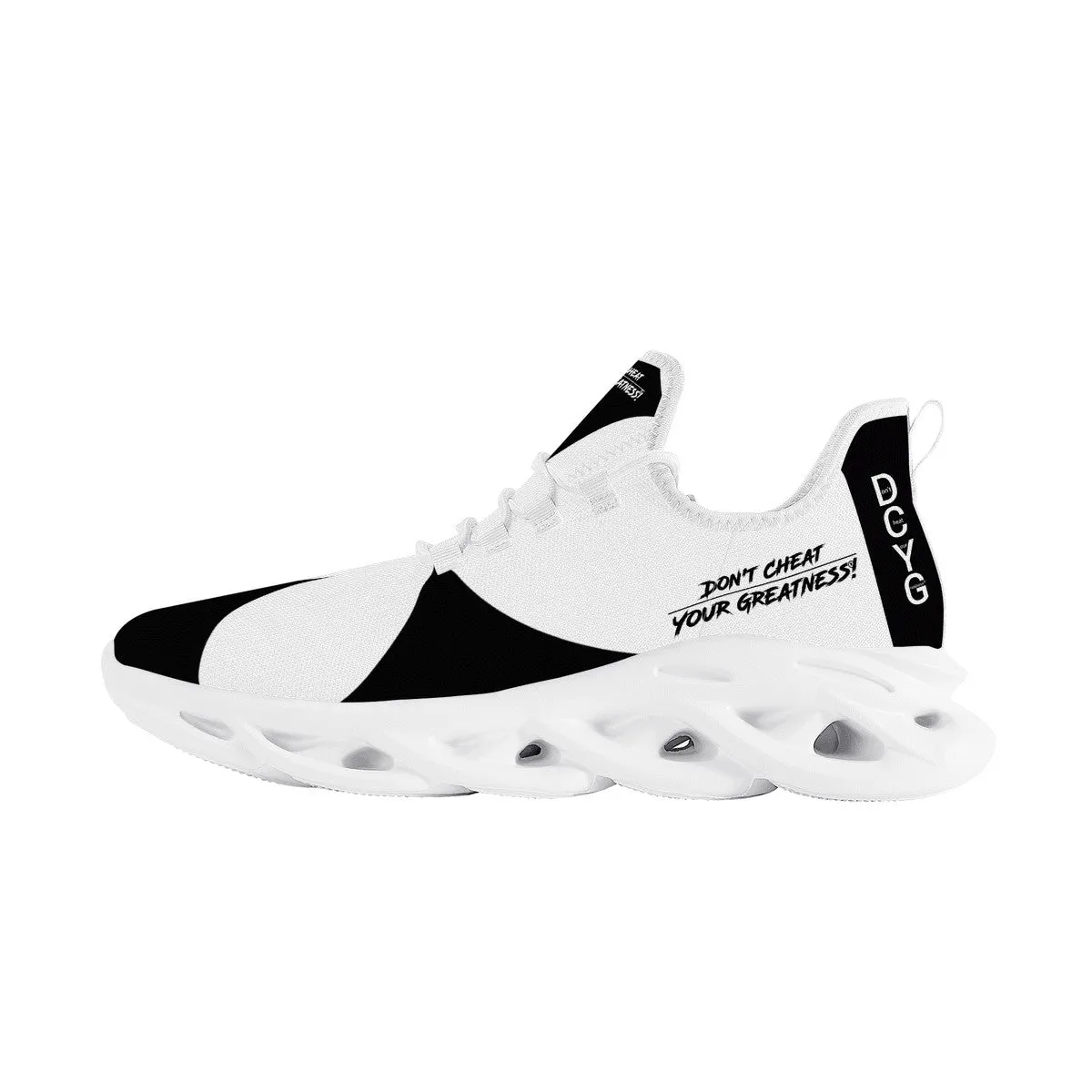 DCYG Black & White 2nd Edition B Flex Control Sneaker - White