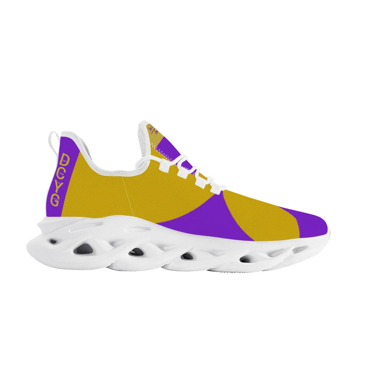 DCYG Purple & Gold 2nd Edition B Flex Control Sneaker - White