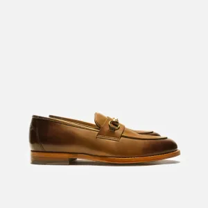 Delaine Horse Bit Slip On Loafers