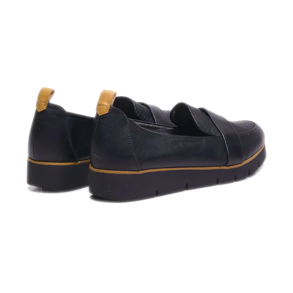 Dr. Scholl'S Webster Loafers Leather Black Colour For Women