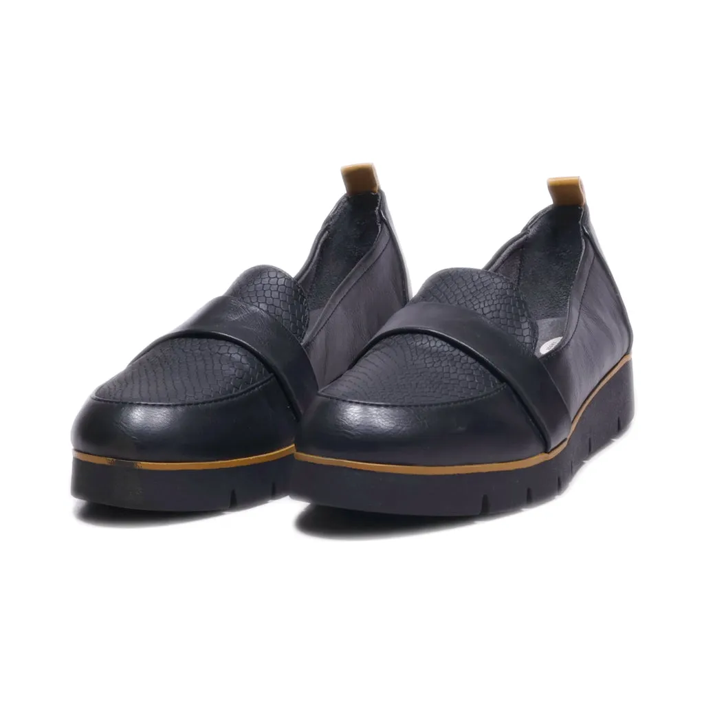 Dr. Scholl'S Webster Loafers Leather Black Colour For Women