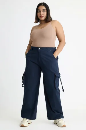 Elite Blue Curve Cargo Pants