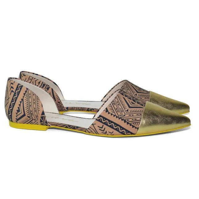 Ethnic Print Flat