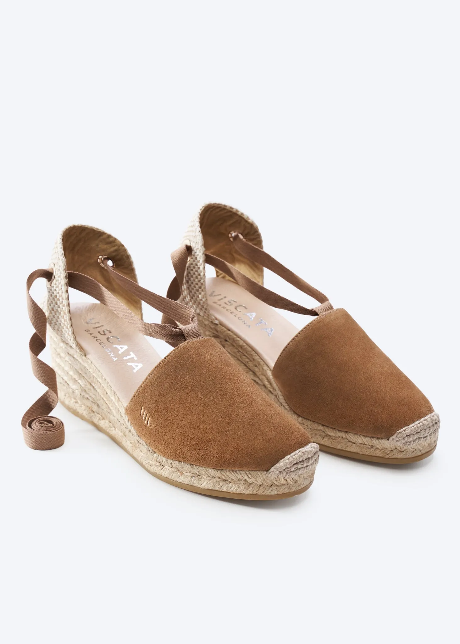 Fosca Suede Espadrille Wedges