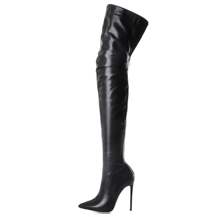 Funki Buys | Boots | Women's Elegant Over Knee Stiletto Boots