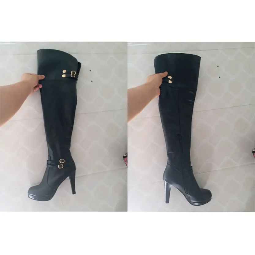 Funki Buys | Boots | Women's Thigh High Platform Stiletto Boots