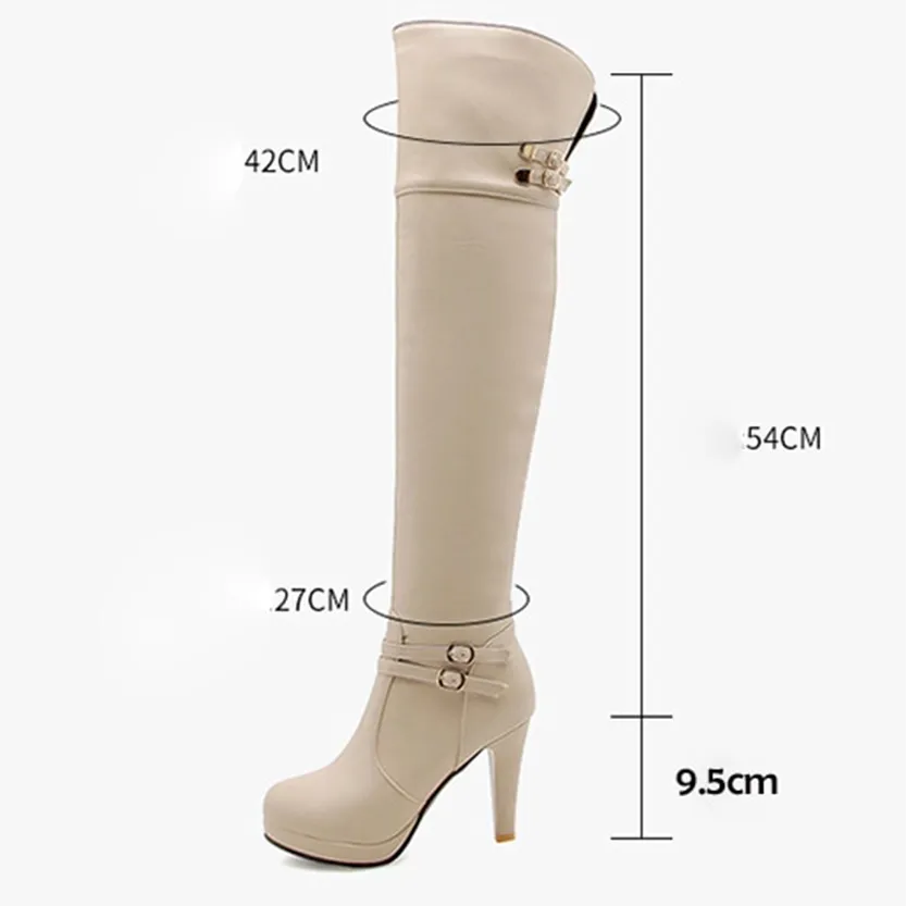 Funki Buys | Boots | Women's Thigh High Platform Stiletto Boots