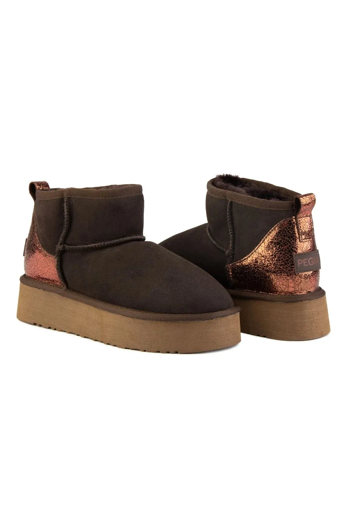 High Sole Ugg Boots 191301 Brown