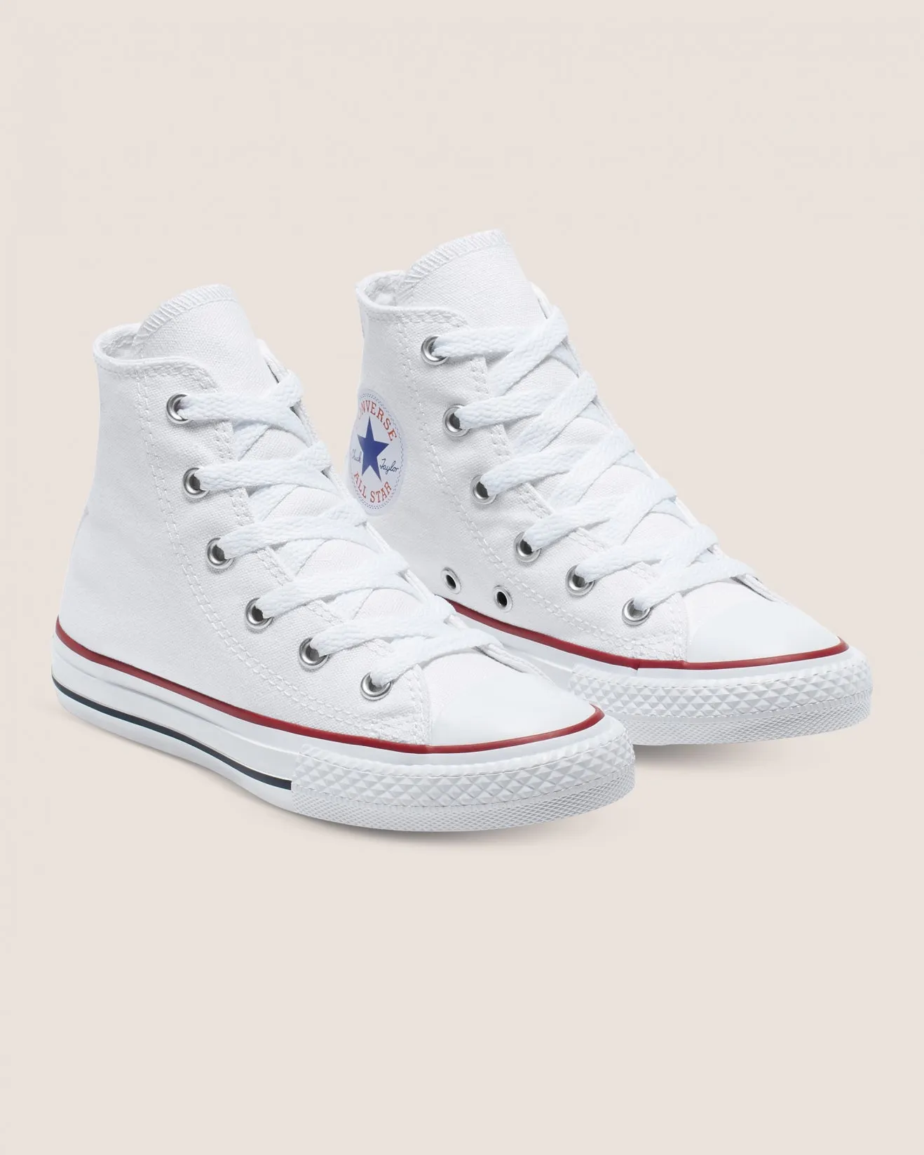 Kids Chuck Taylor Seasonal Canvas Hi-Top - White