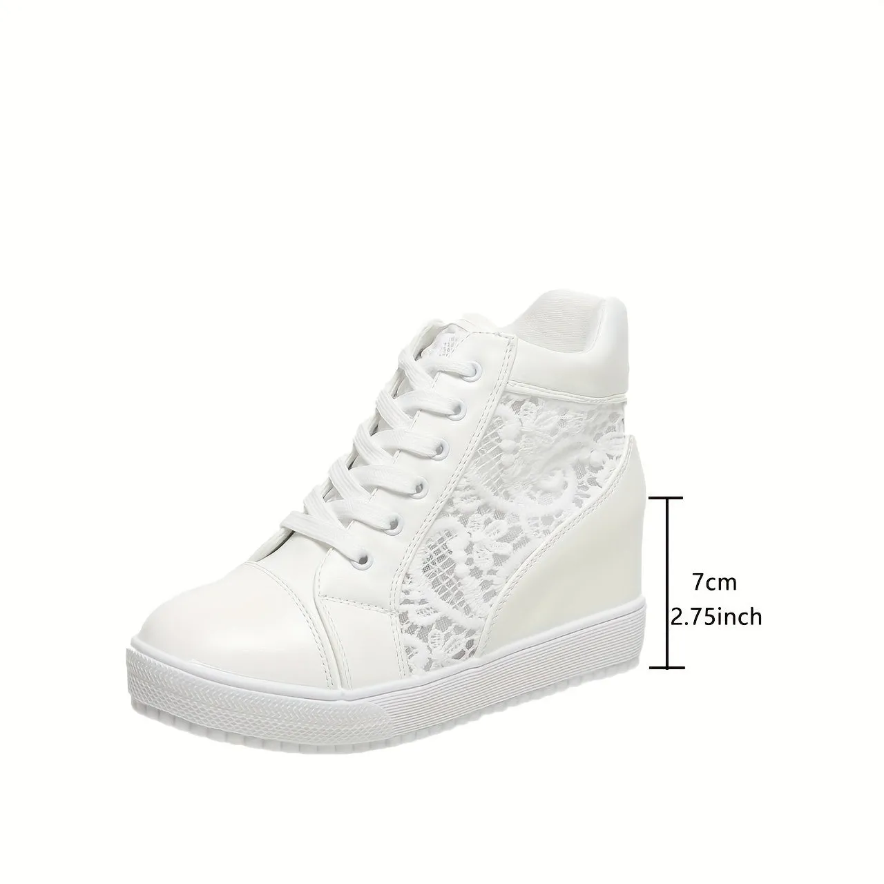 Lace-up floral chic Sneakers for Women