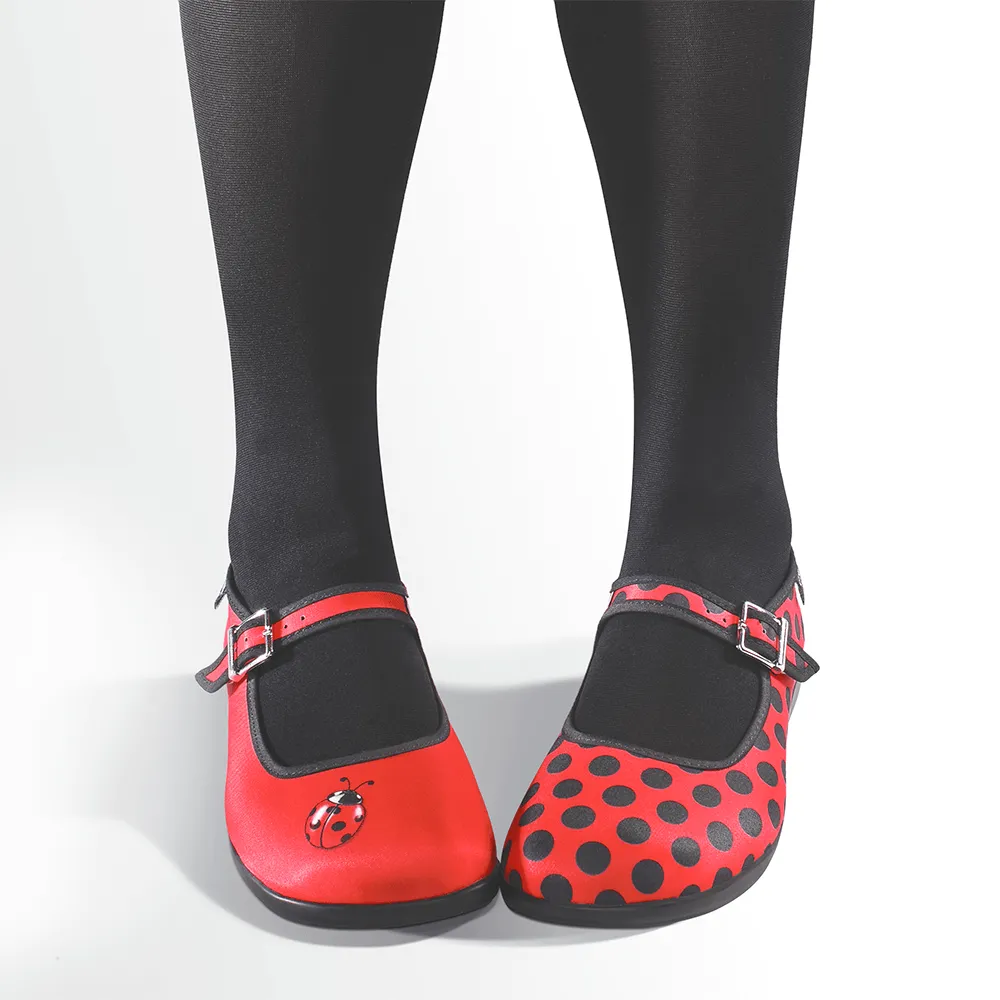 Ladybug Women's Mary Jane Flat