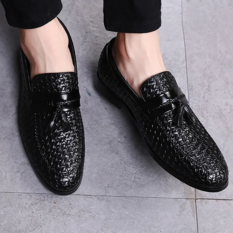 Lo Stilista - Luxury Italian Style Tassel  Loafers For Men