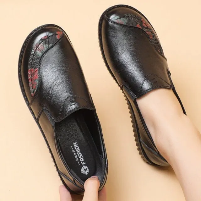 LORILURY Lovely Leather Loafers