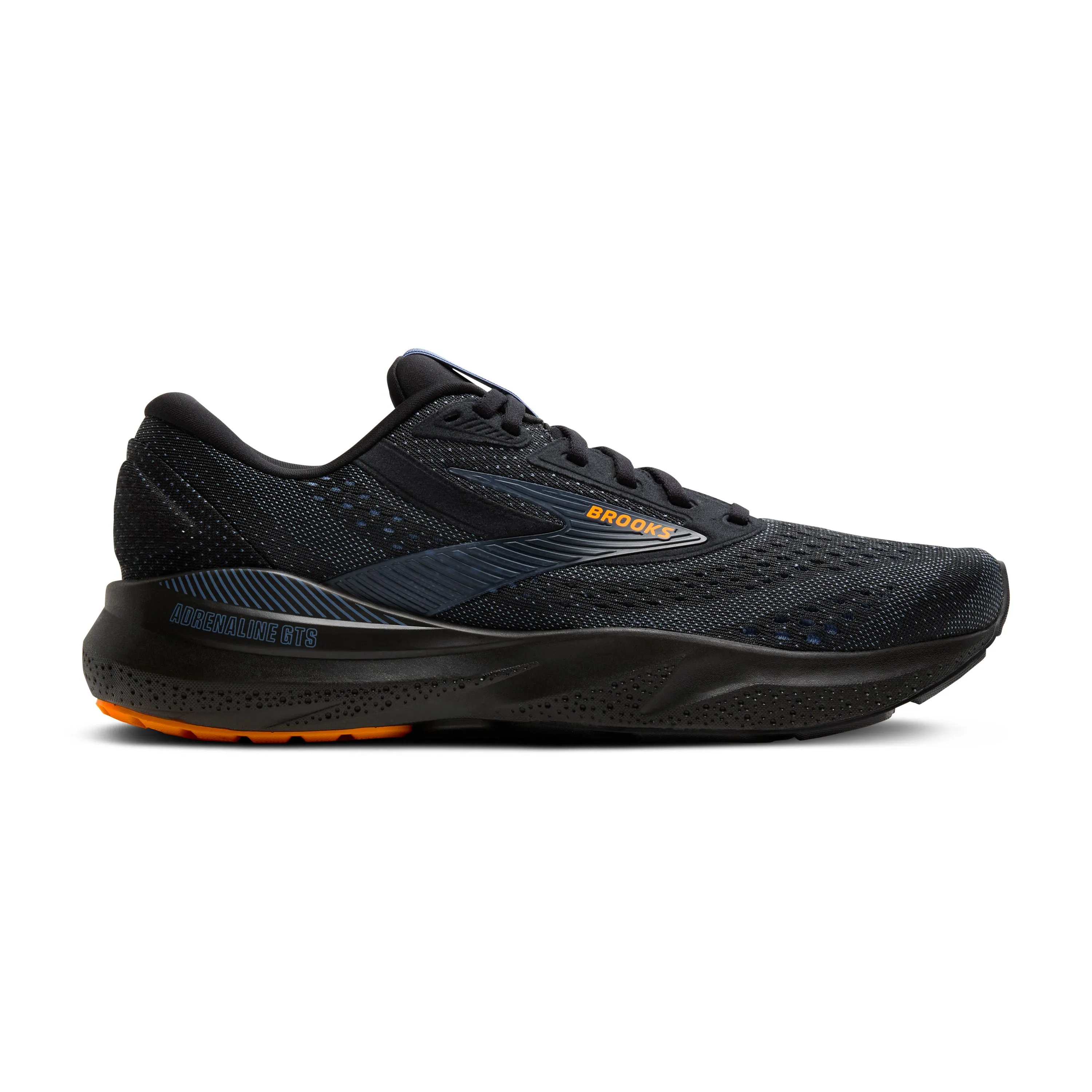 MEN'S ADRENALINE GTS 24 - D - 076 BLACK/COUNTRY BLUE/ORANGE