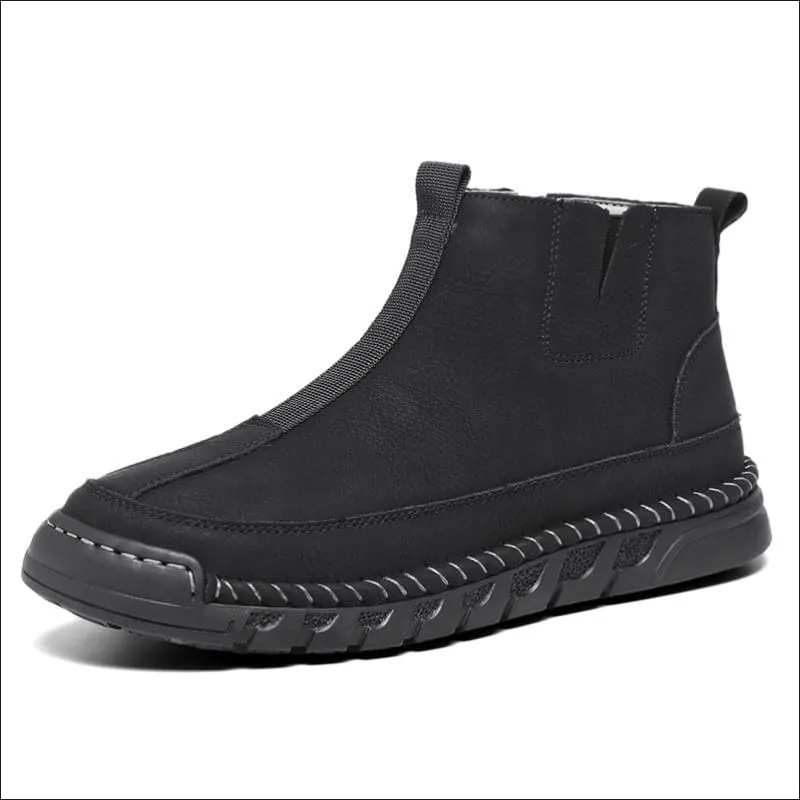 Men's Casual Round Toe High-top Winter Martin Boots