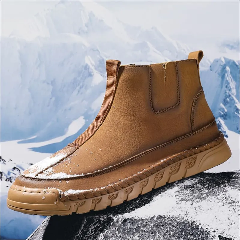 Men's Casual Round Toe High-top Winter Martin Boots