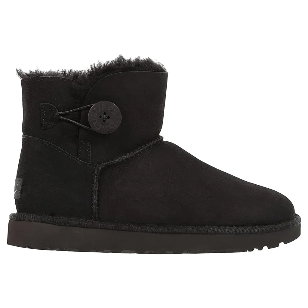 Mini Bailey Button II Suede Sheepskin Women's Winter Boots