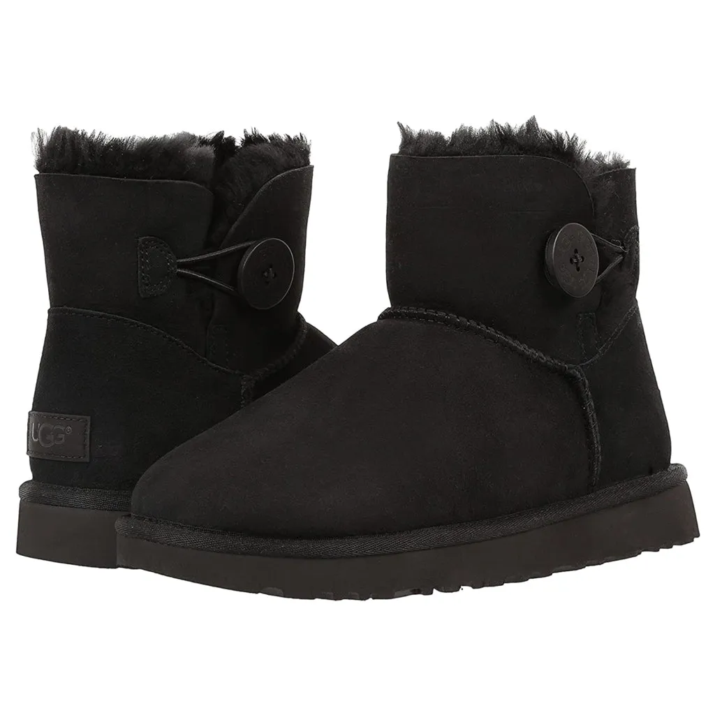 Mini Bailey Button II Suede Sheepskin Women's Winter Boots