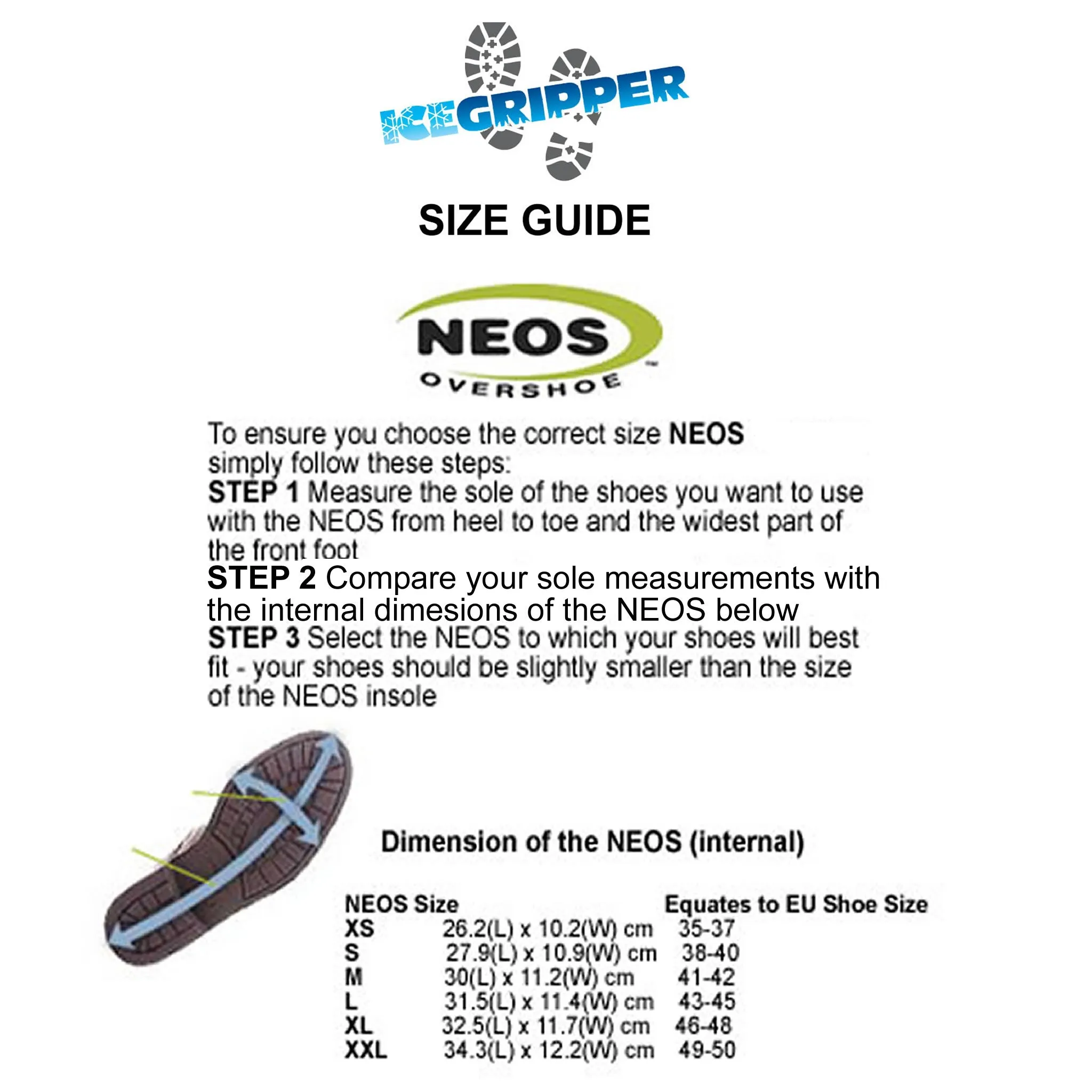 NEOS Navigator STABILicers, Slip Resistant Waterproof Overshoes