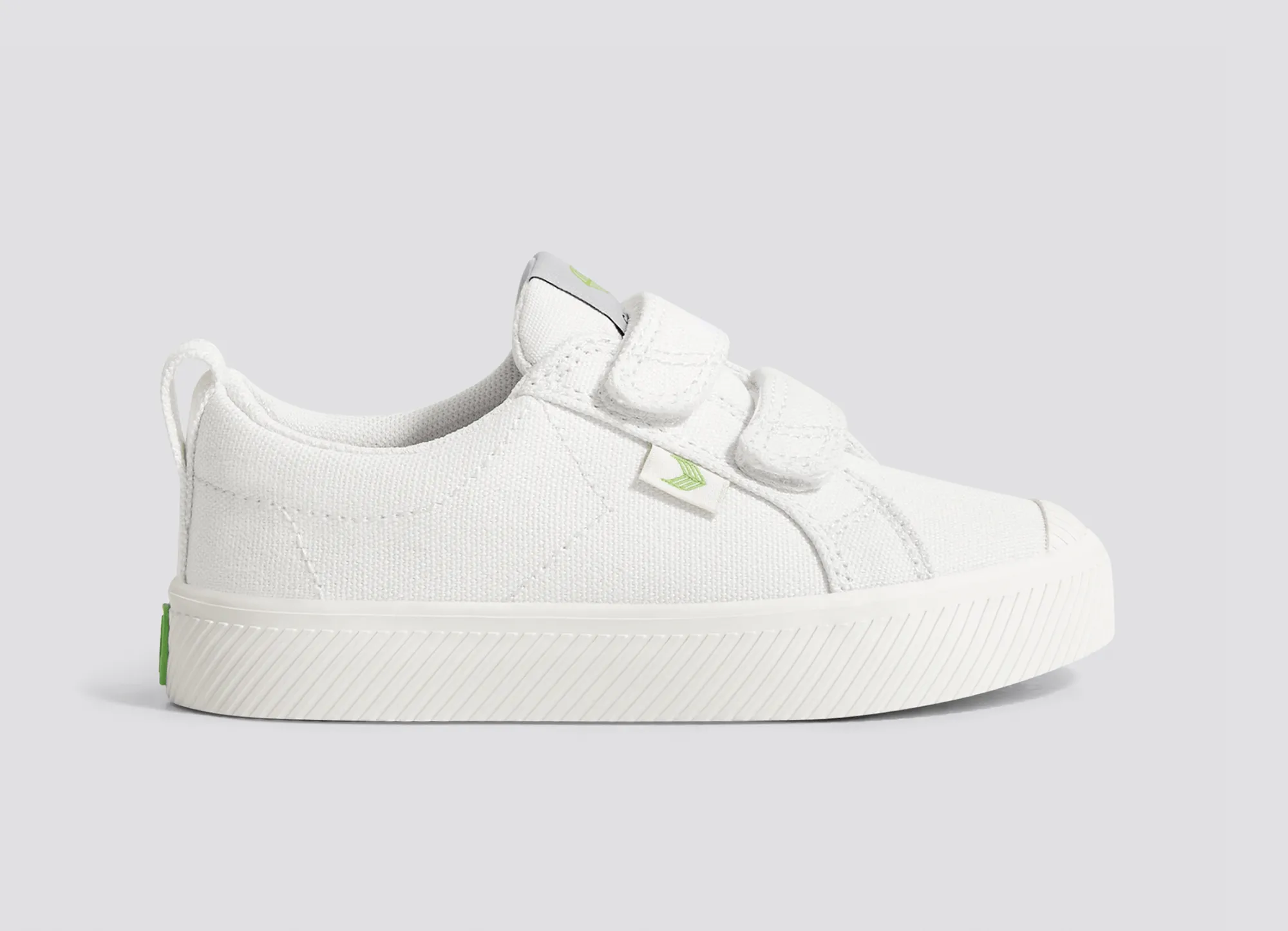 OCA Low Off-White Canvas Sneaker Kids