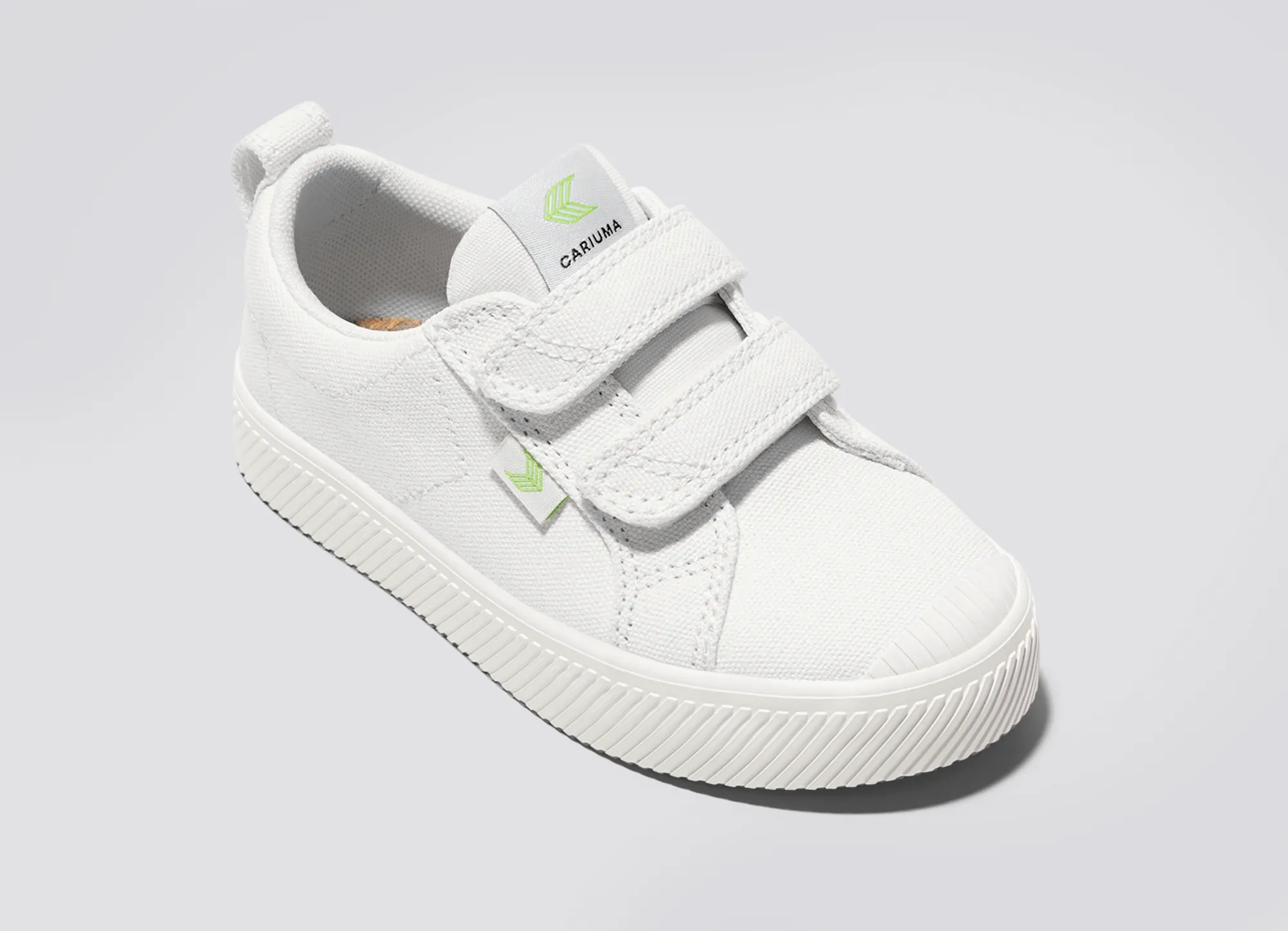 OCA Low Off-White Canvas Sneaker Kids