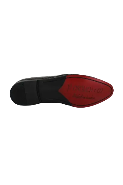 P CROUCH & CO Ox Blood Slip On