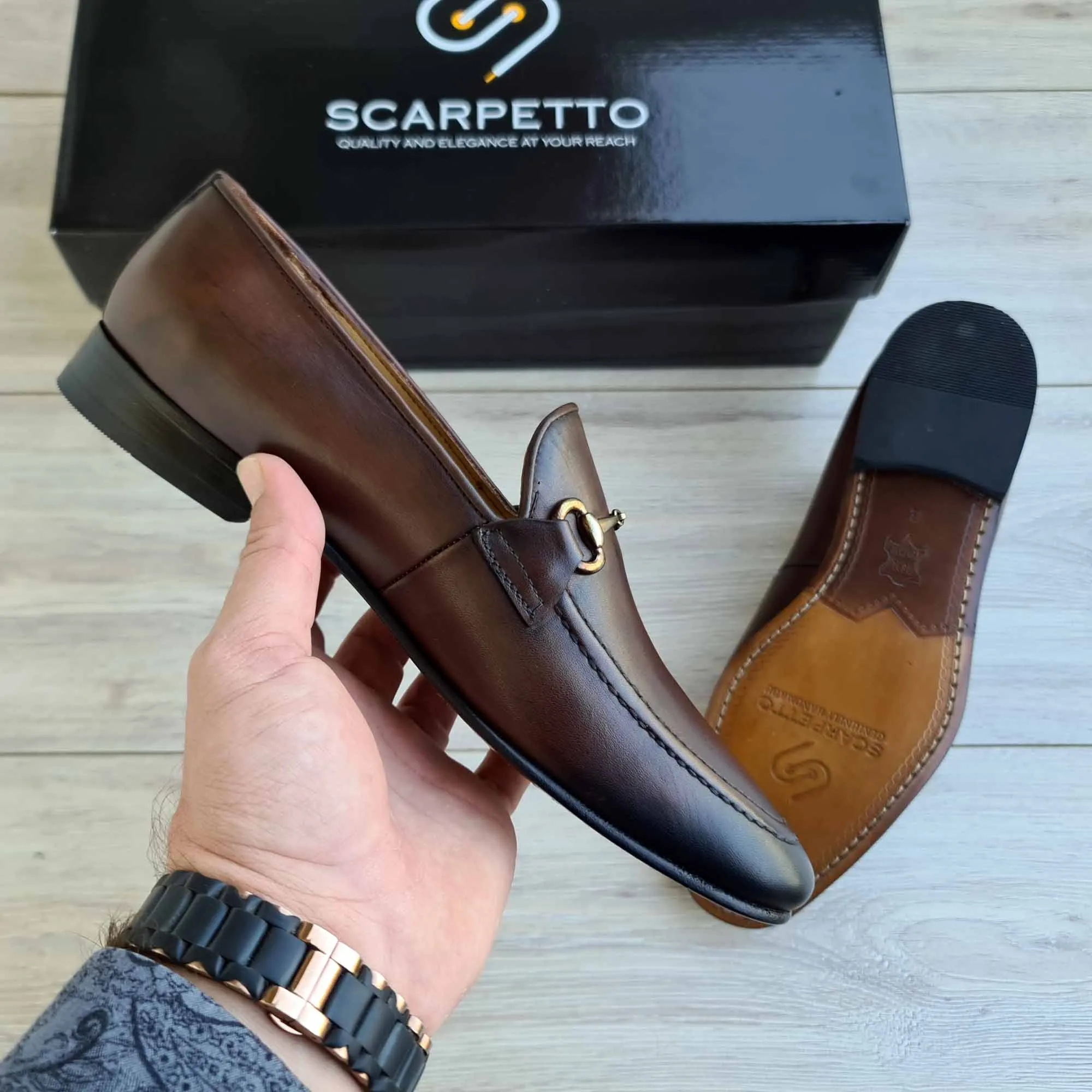 Premium Leather Handcrafted Men's Loafers