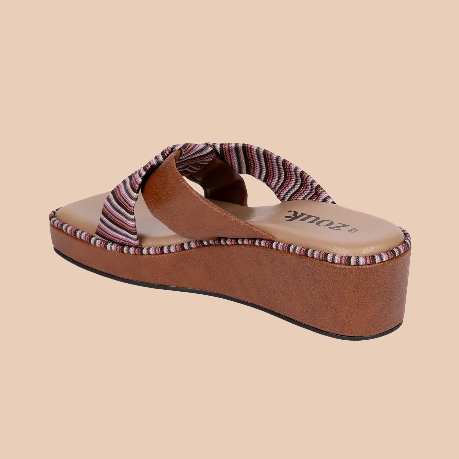 Rohtang Stripes Cross Wedges