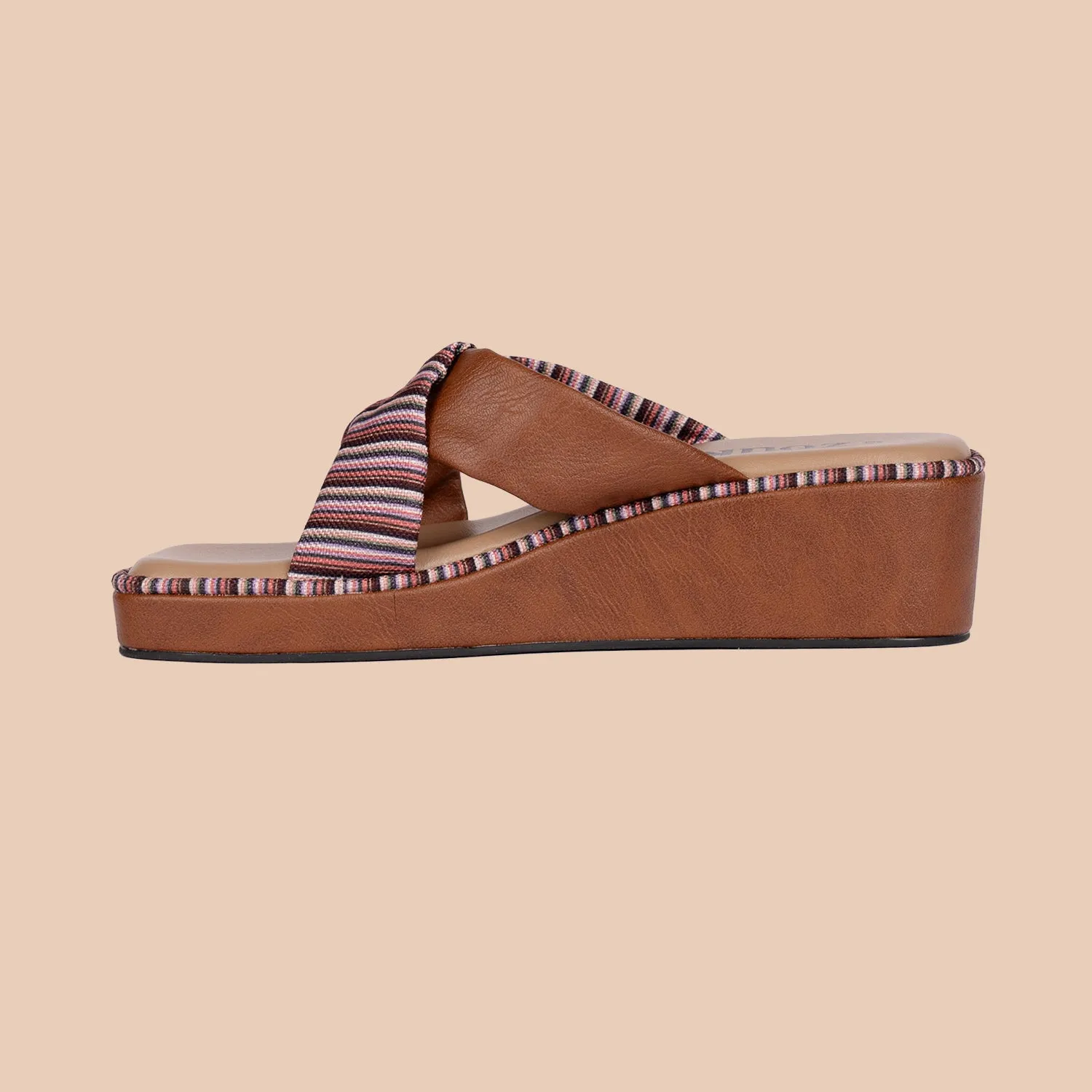 Rohtang Stripes Cross Wedges