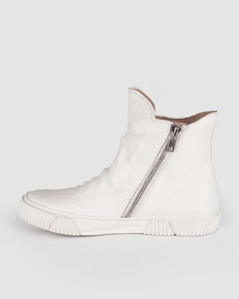 Rubber covered High-top white