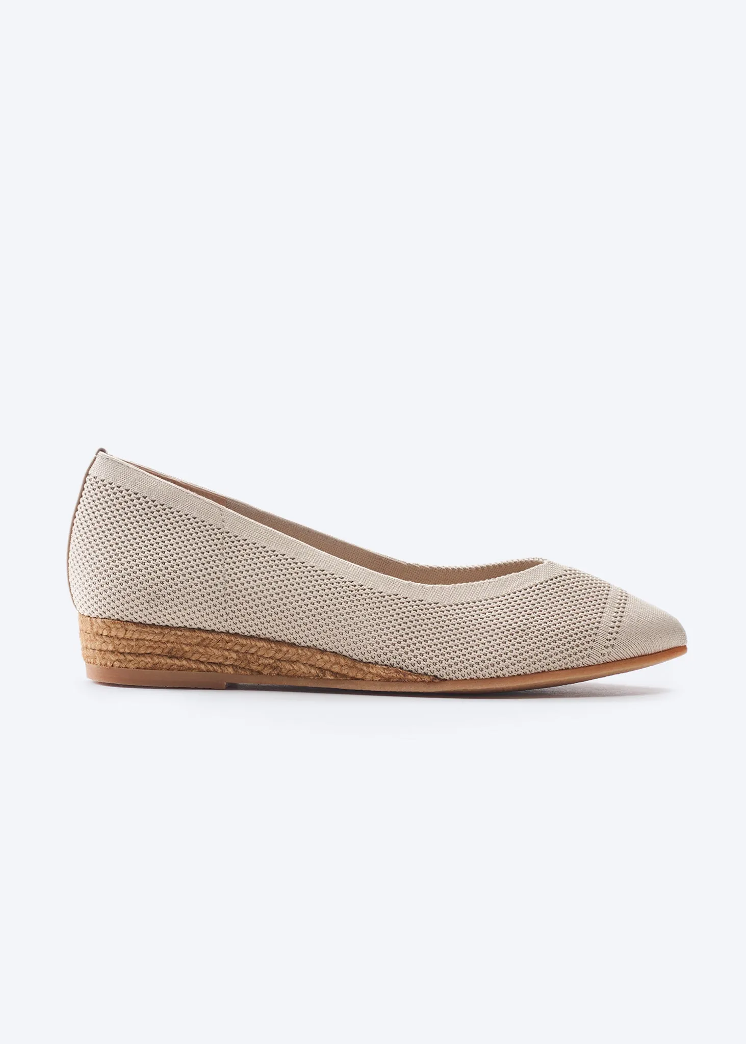 Rubina Elastic Espadrille Flats