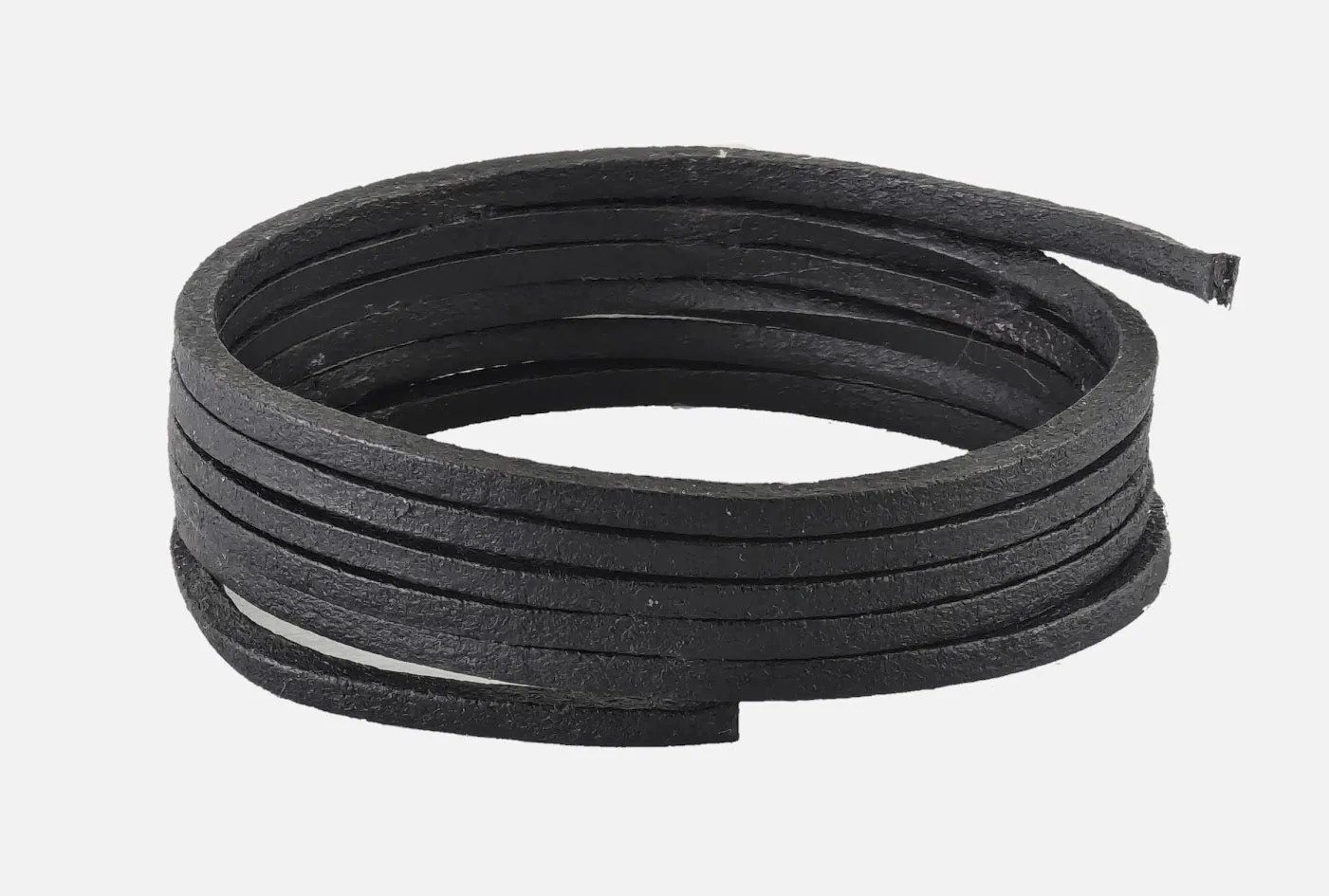 Shoelaces and Boot Laces - Black  Leather Sizes 45-300 cm