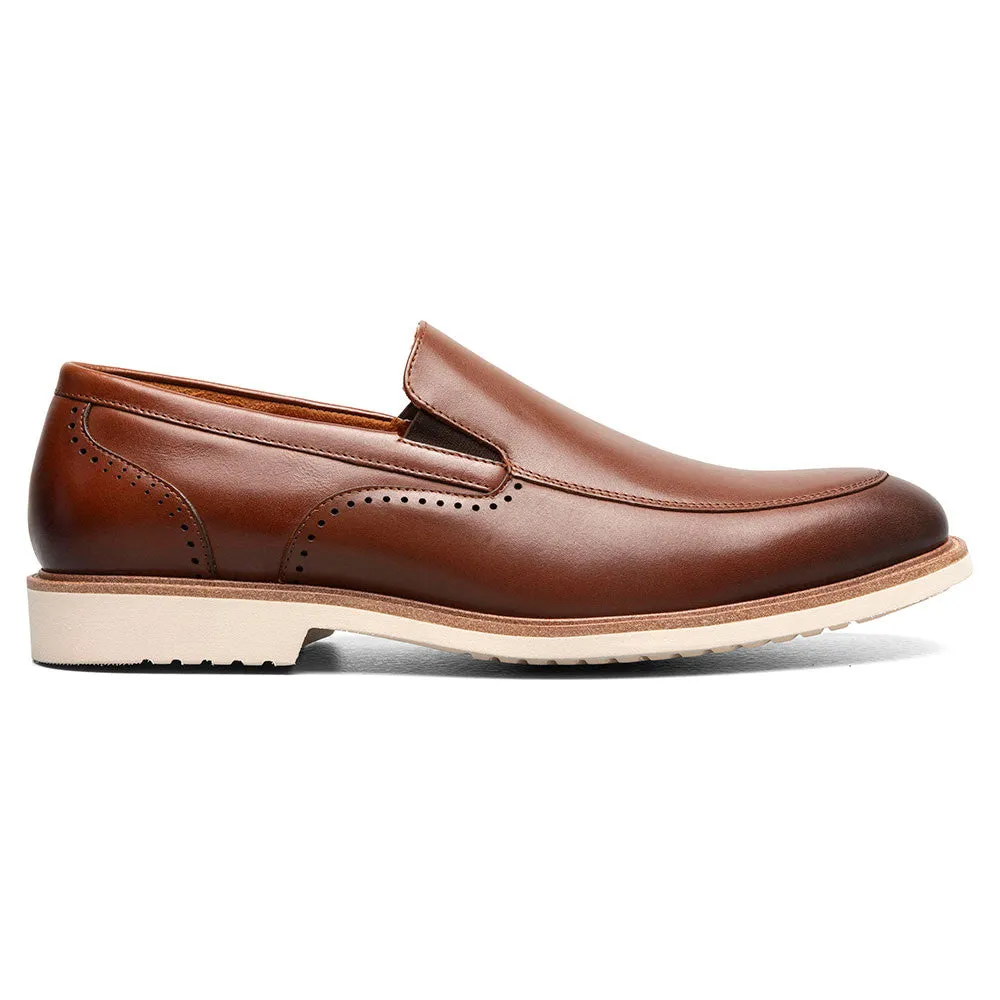 Stacy Adams Wellington Chocolate Men’s Moc Toe Slip On Shoes